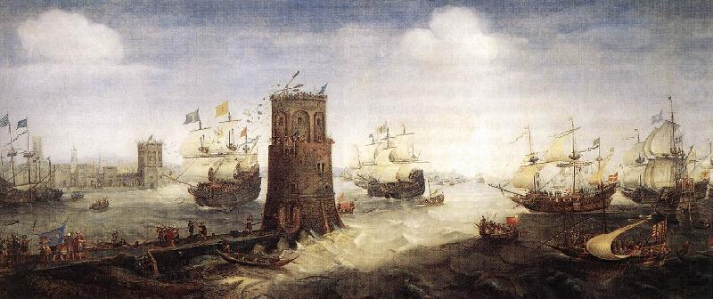 WIERINGEN, Cornelis Claesz van Capture of Damiate